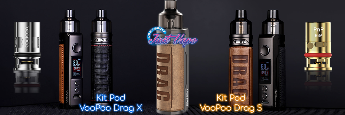 Kit Pod VooPoo Drag S & X