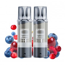 Set 2 Cartușe Icewave E1 - Blueberry Cherry Cranberry
