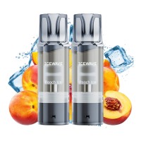 Set 2 Cartușe Icewave E1 - Peach Ice