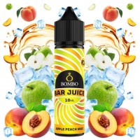Lichid Longfill BOMBO Bar Juice - Apple Peach MAX 10ml 0mg