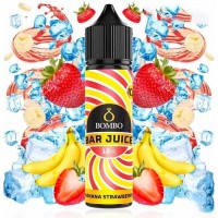 Lichid Longfill BOMBO Bar Juice - Banana Strawberry 12ml 0mg Lichid Longfill BOMBO Bar Juice - Banana Strawberry 12ml 0mg