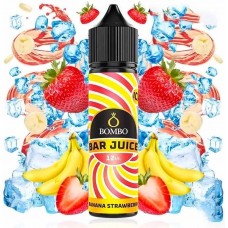 Lichid Longfill BOMBO Bar Juice - Banana Strawberry 12ml 0mg Lichid Longfill BOMBO Bar Juice - Banana Strawberry 12ml 0mg