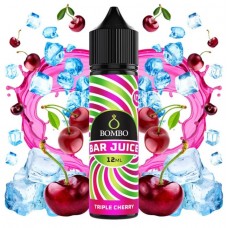 Lichid Longfill BOMBO Bar Juice - Triple Cherry Ice 12ml 0mg