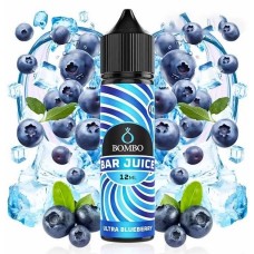 Lichid Longfill BOMBO Bar Juice - Ultra Blueberry Ice 12ml 0mg