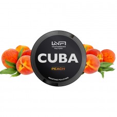 Pouch cu nicotină Cuba Black - Peach 30mg/g (20mg/pouch)