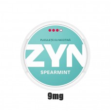 Pouch cu nicotină ZYN - Spearmint 9mg/pouch